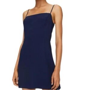 Wilfred Midnight Blue Mini Dress